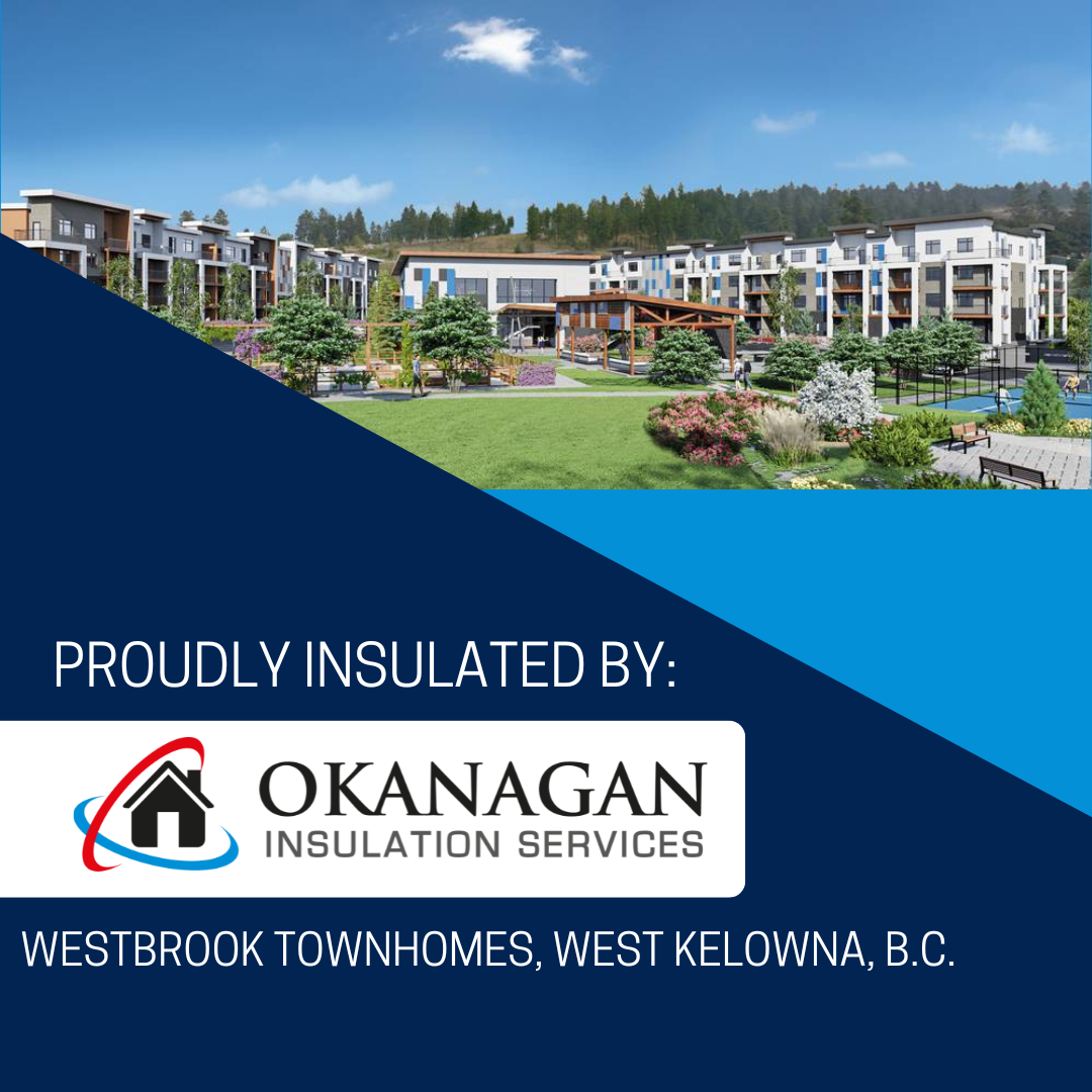 Westbrook is developed, built and managed by Highstreet, a Kelowna-based company with a focus on sustainability. In addition to its modern design and convenient amenities, Westbrook is built to step 4 of the BC Energy Step Code, making it net-zero energy-ready. Proudly insulated by Okanagan Insulation Services.