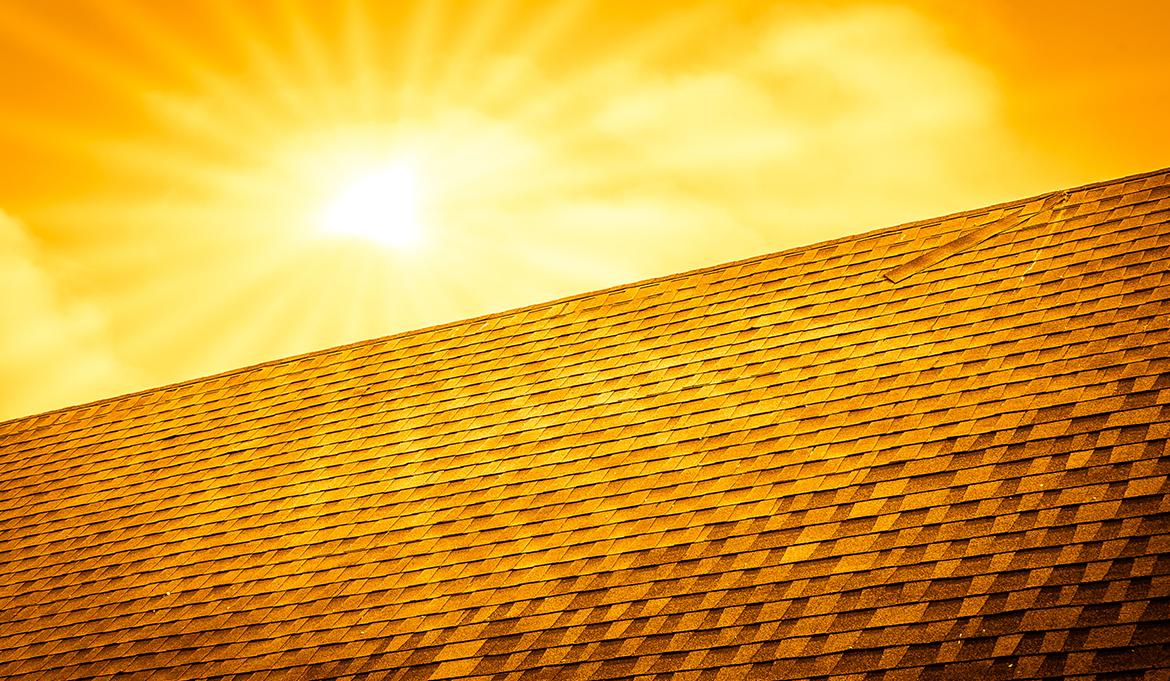 Give your house a hand with good attic insulation to reflect the intense Okanagan summer heat.